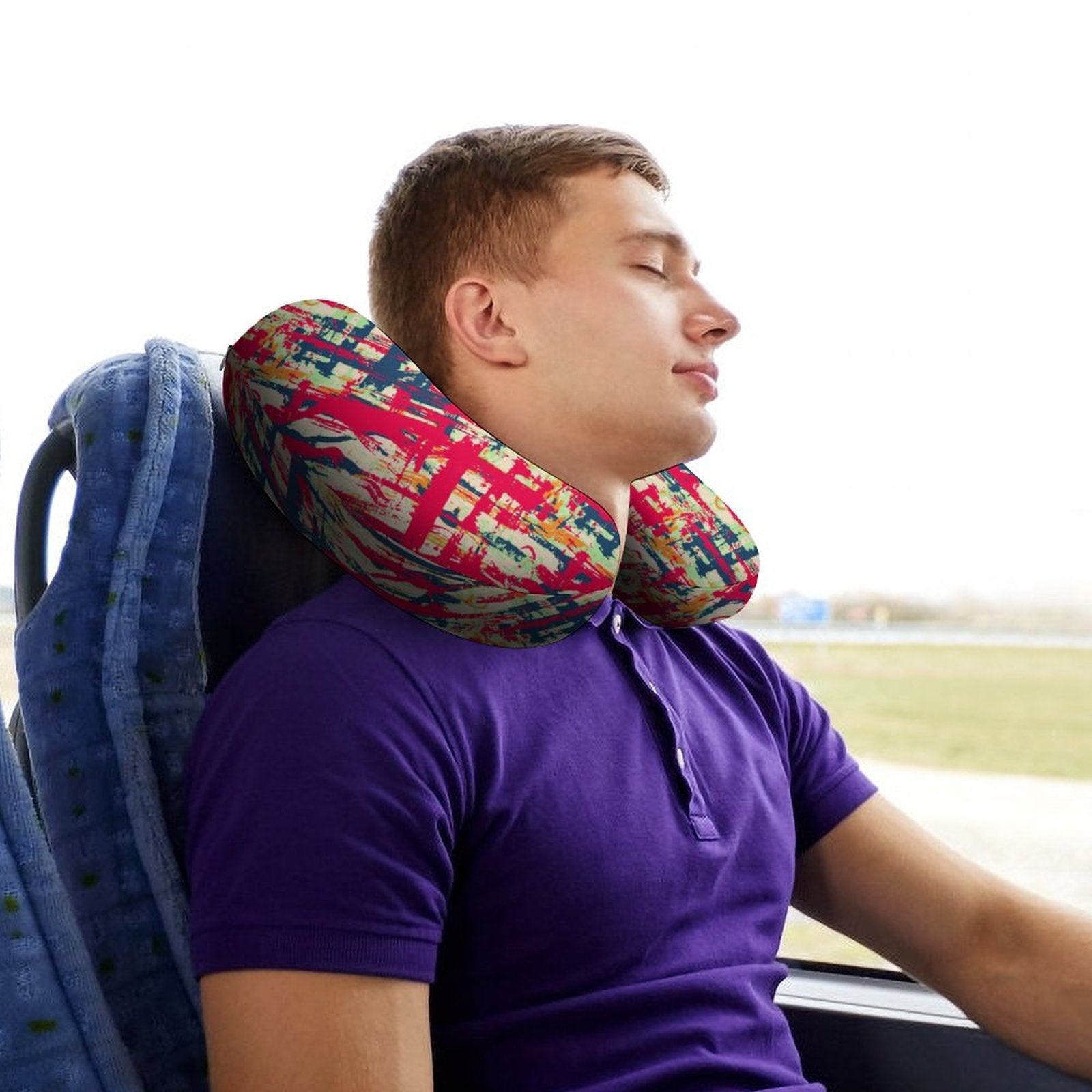 Travel Neck Pillow - Urban Art