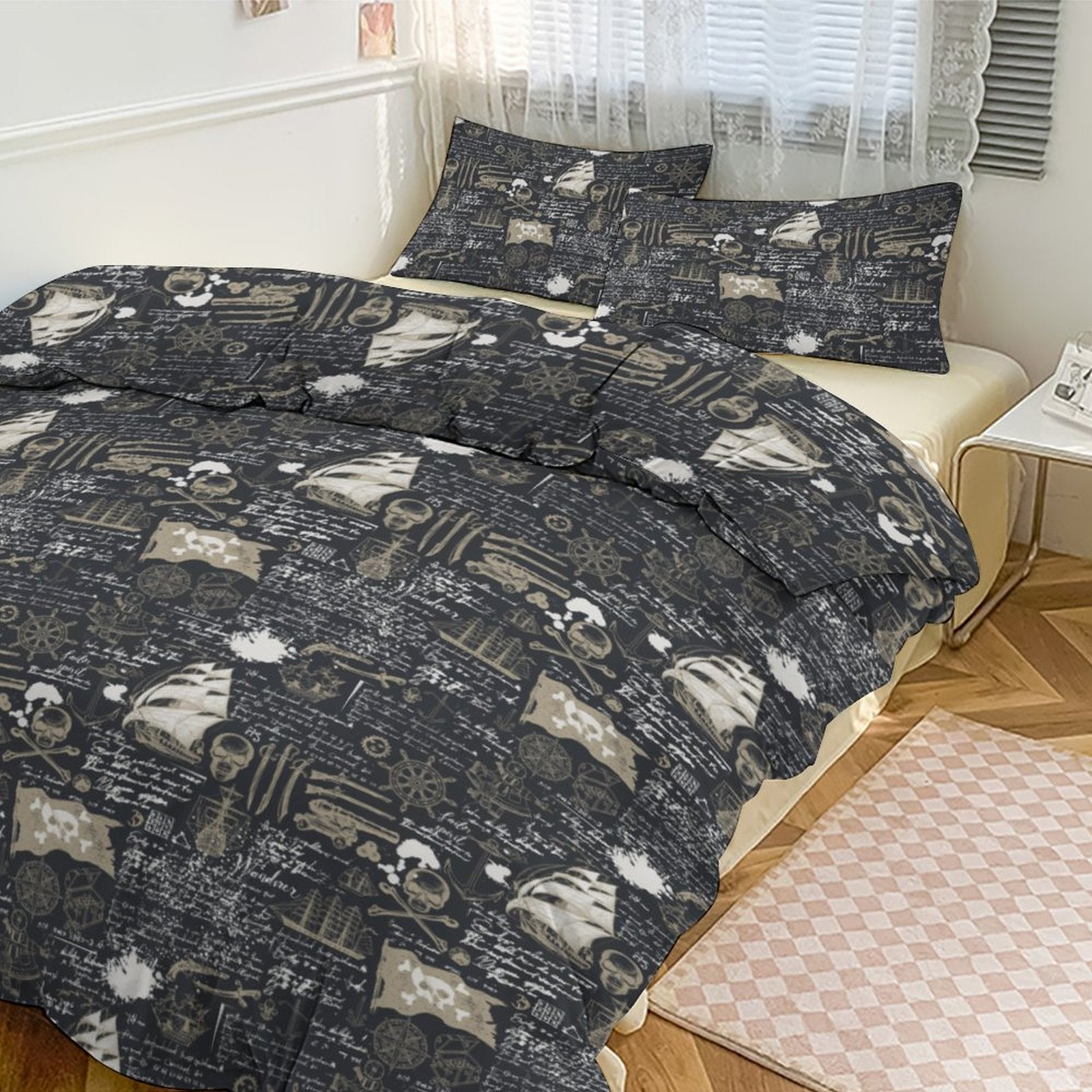 3-Piece Bedding Set - Blackbeard's Ghost