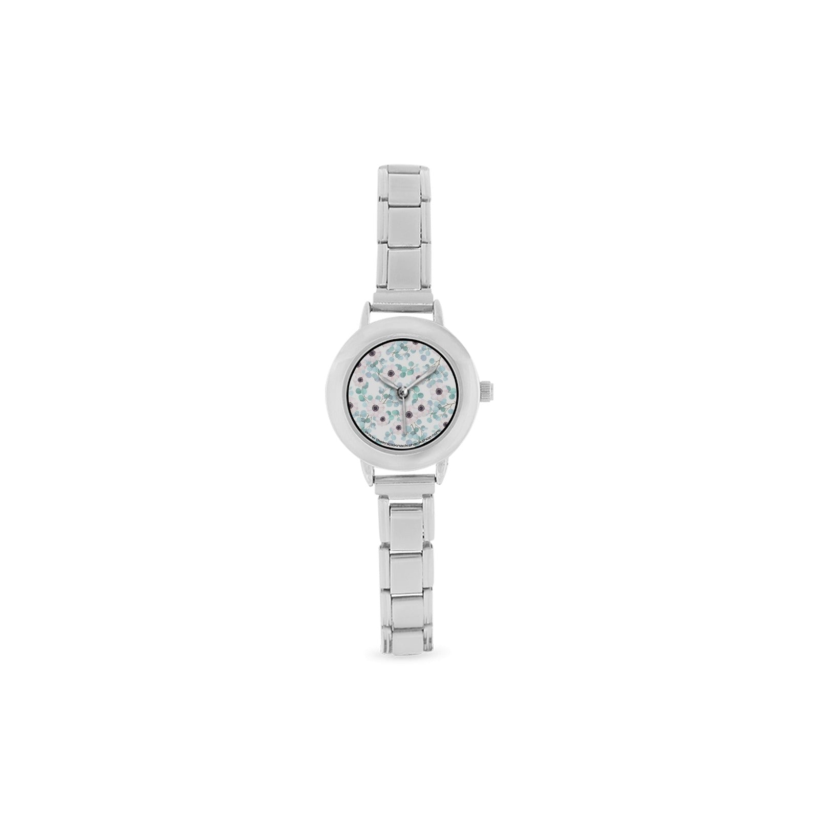 Women's Italian Charm Watch - Eucalyptus Blossoms