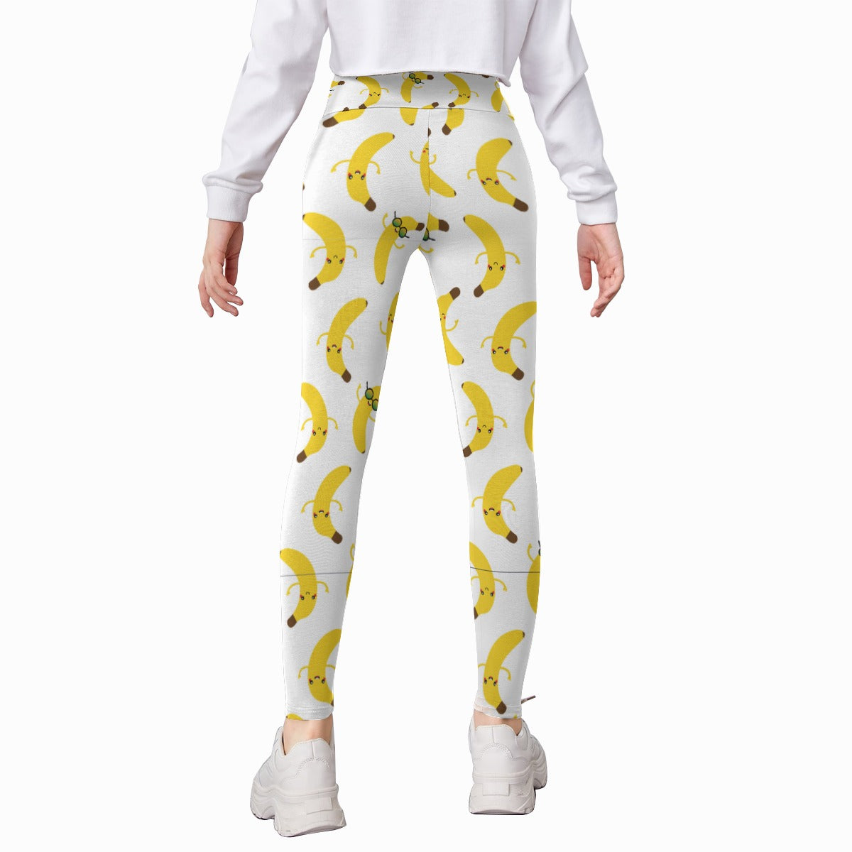 Kids' Printed Leggings - Going Bananas