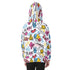 Kid's Heavy Fleece Zip Up Hoodie - Graffiti