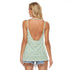 Women's Backless Halter Top - Fresh Ferns