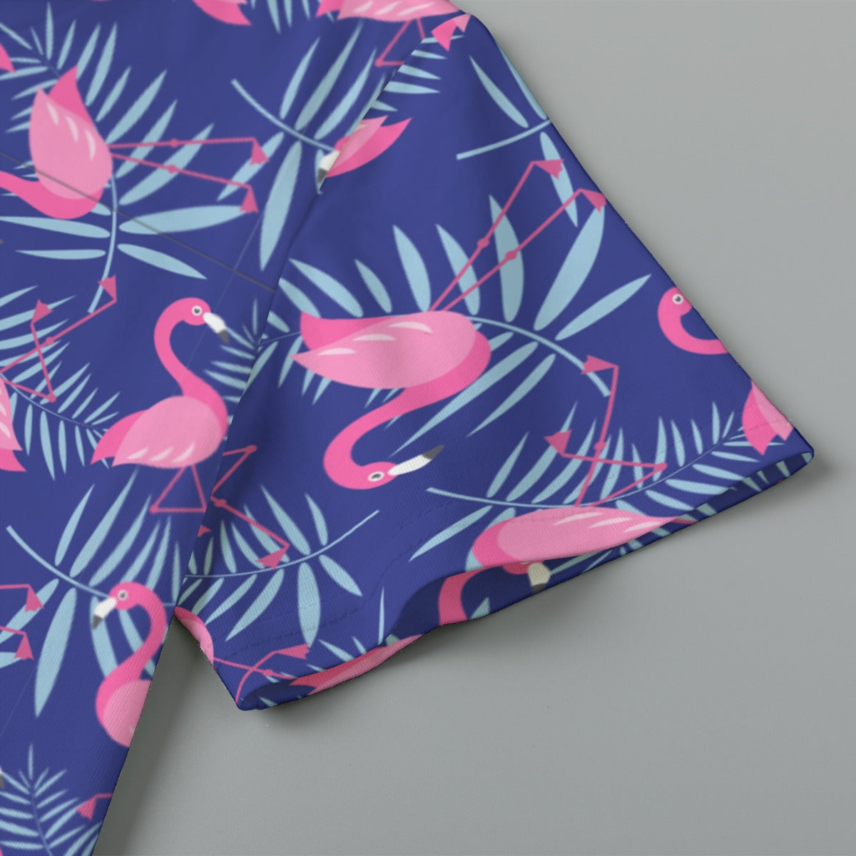 Kids 180GSM Cotton All-Over Print T-Shirt - Flamingo Frolic