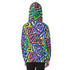 Kid's Heavy Fleece Zip Up Hoodie - Grunge Graffiti