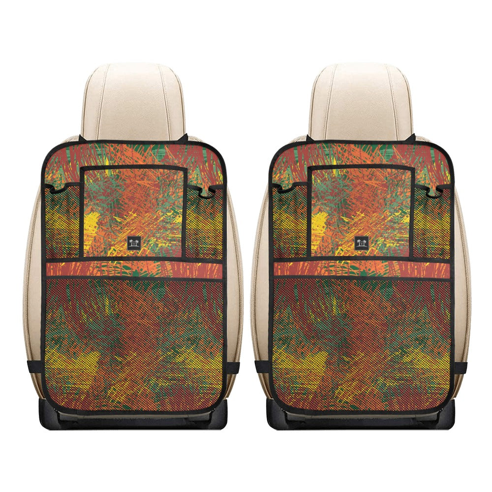 Car Seat Back Organizer (2-Pack) - Urban Grunge