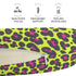 Travel Neck Pillow - Neon Leopard