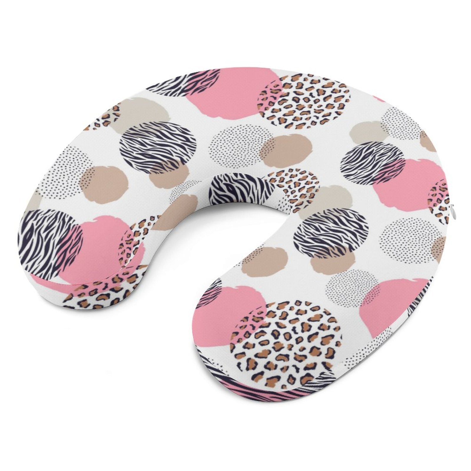 Travel Neck Pillow - Safari Circles