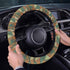 Steering Wheel Cover with Anti-Slip Insert - Geometric Waves