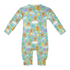 All-Over Print Long-Sleeve Baby Romper - Bear Up There