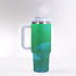 40oz Stainless Steel "Stanley" Tumbler With Handle - Jellyfish