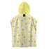 Kids Hooded Terry Cloth Towel - Ducks in a Row (Cream)