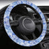 Steering Wheel Cover with Anti-Slip Insert - Fingerprints