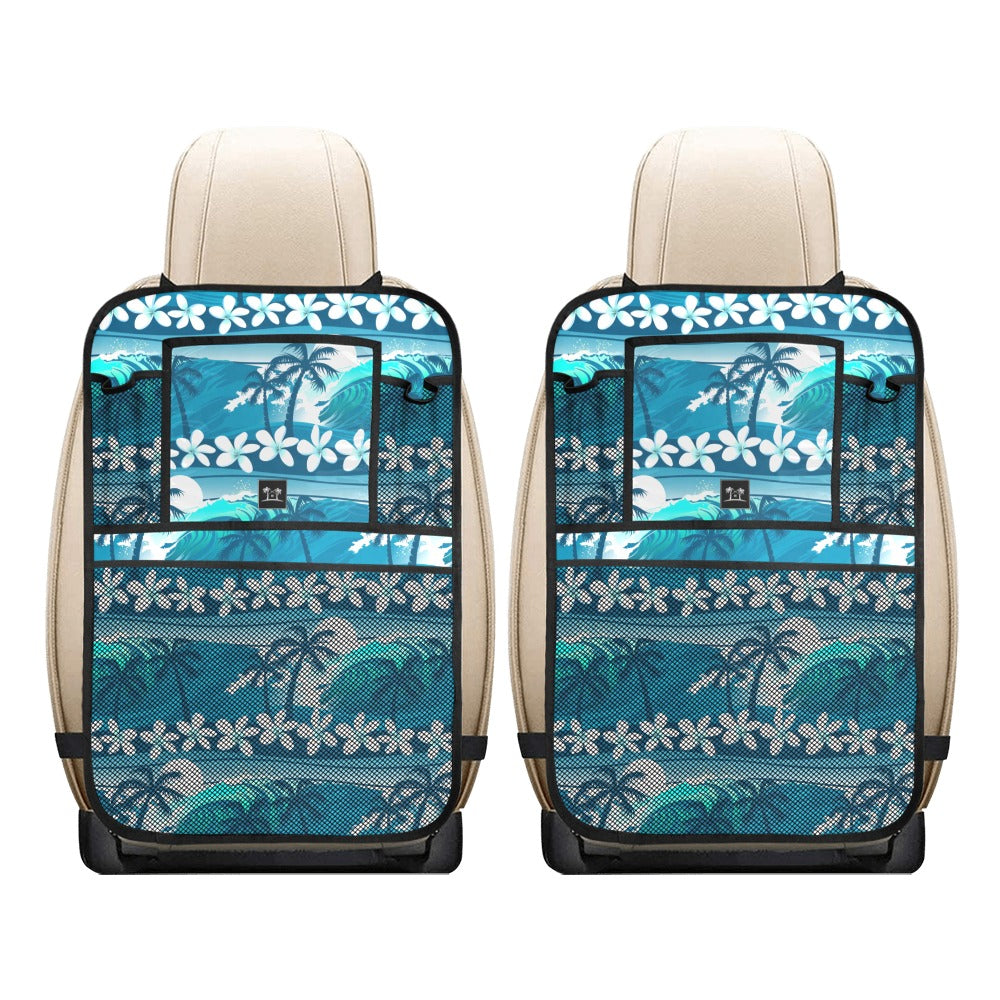 Car Seat Back Organizer (2-Pack) - Hawaiian Surf