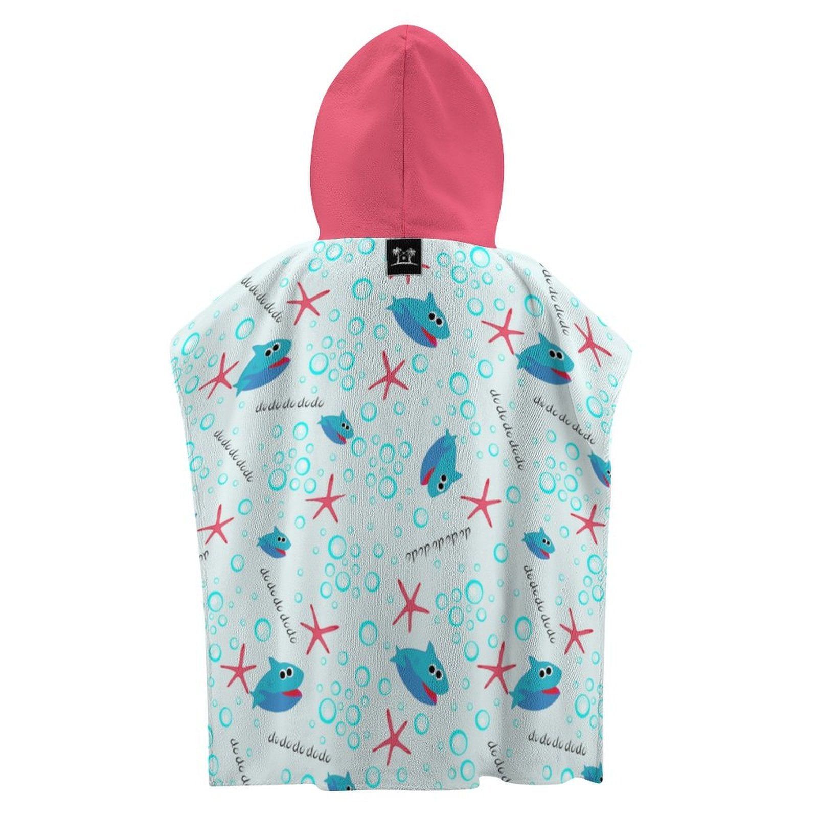 Kids Hooded Terry Cloth Towel - Baby Shark