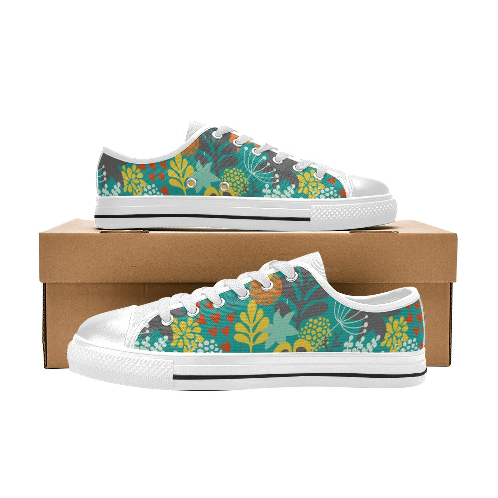 Kid's Low Top Canvas Shoes - Forest Fables