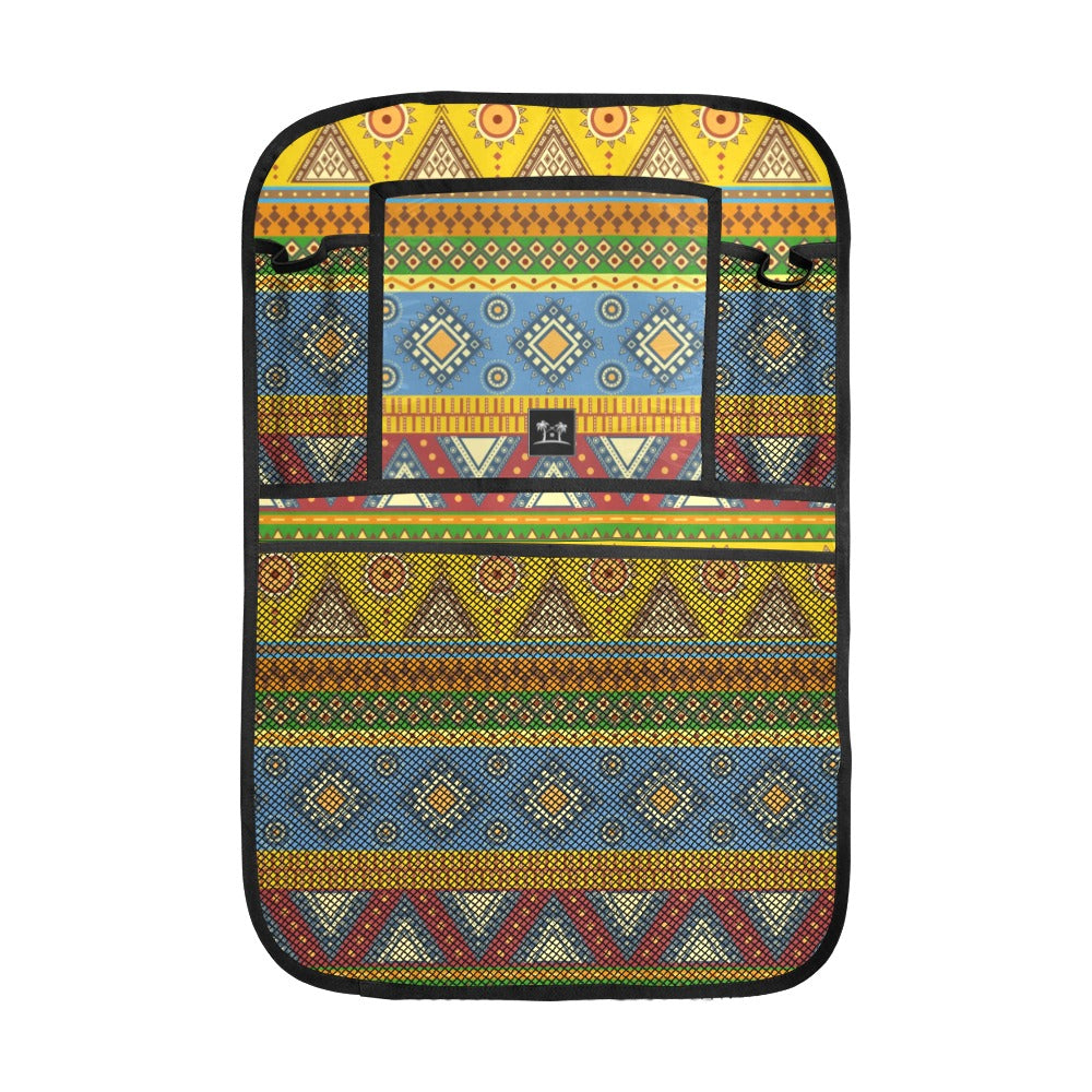 Car Seat Back Organizer (2-Pack) - Aztec Print