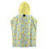 Kids Hooded Terry Cloth Towel - Ducks in a Row (Mint)