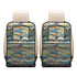 Car Seat Back Organizer (2-Pack) - Mosaic Waves