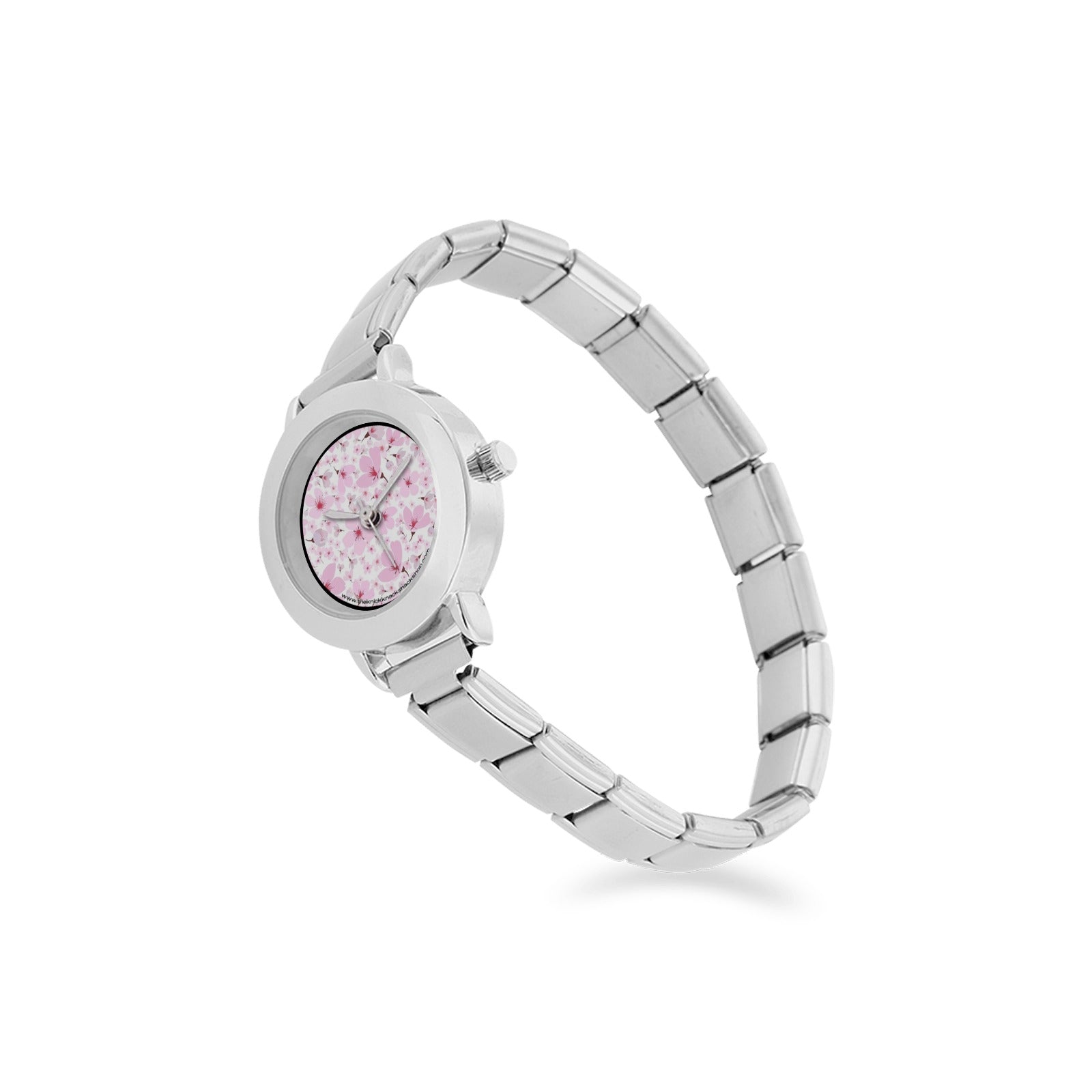 Women's Italian Charm Watch - Cherry Blossoms