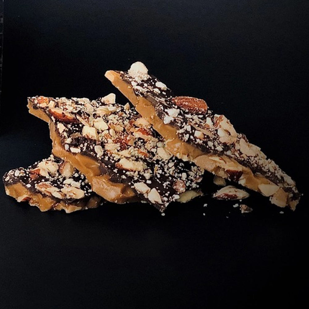 Dark Chocolate Almond Toffee