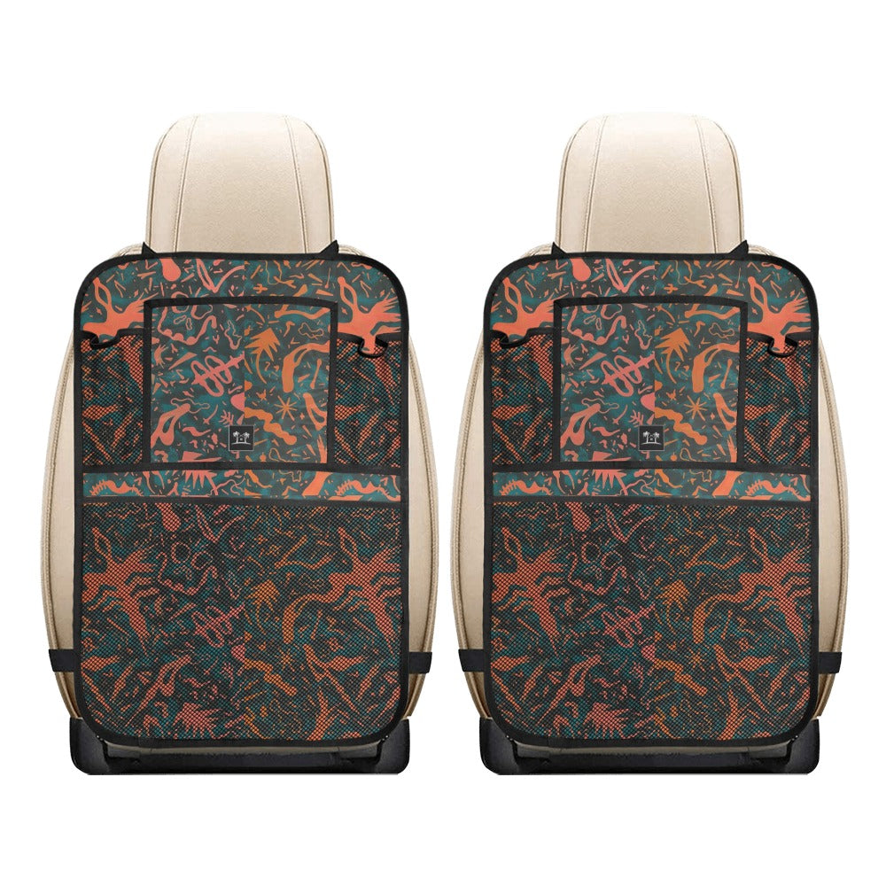 Car Seat Back Organizer (2-Pack) - Halloween