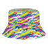 Kid's Bucket Hat - Neon Camo