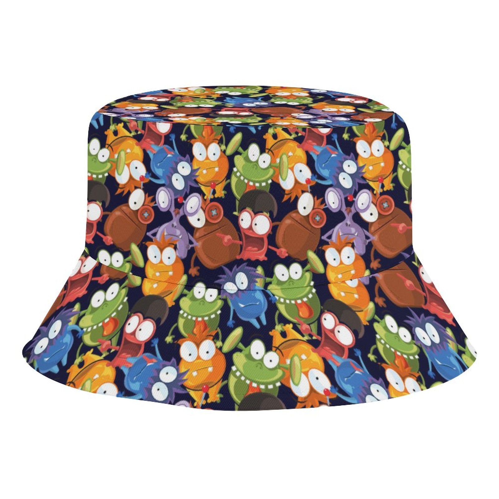 Kid's Bucket Hat - Monsters