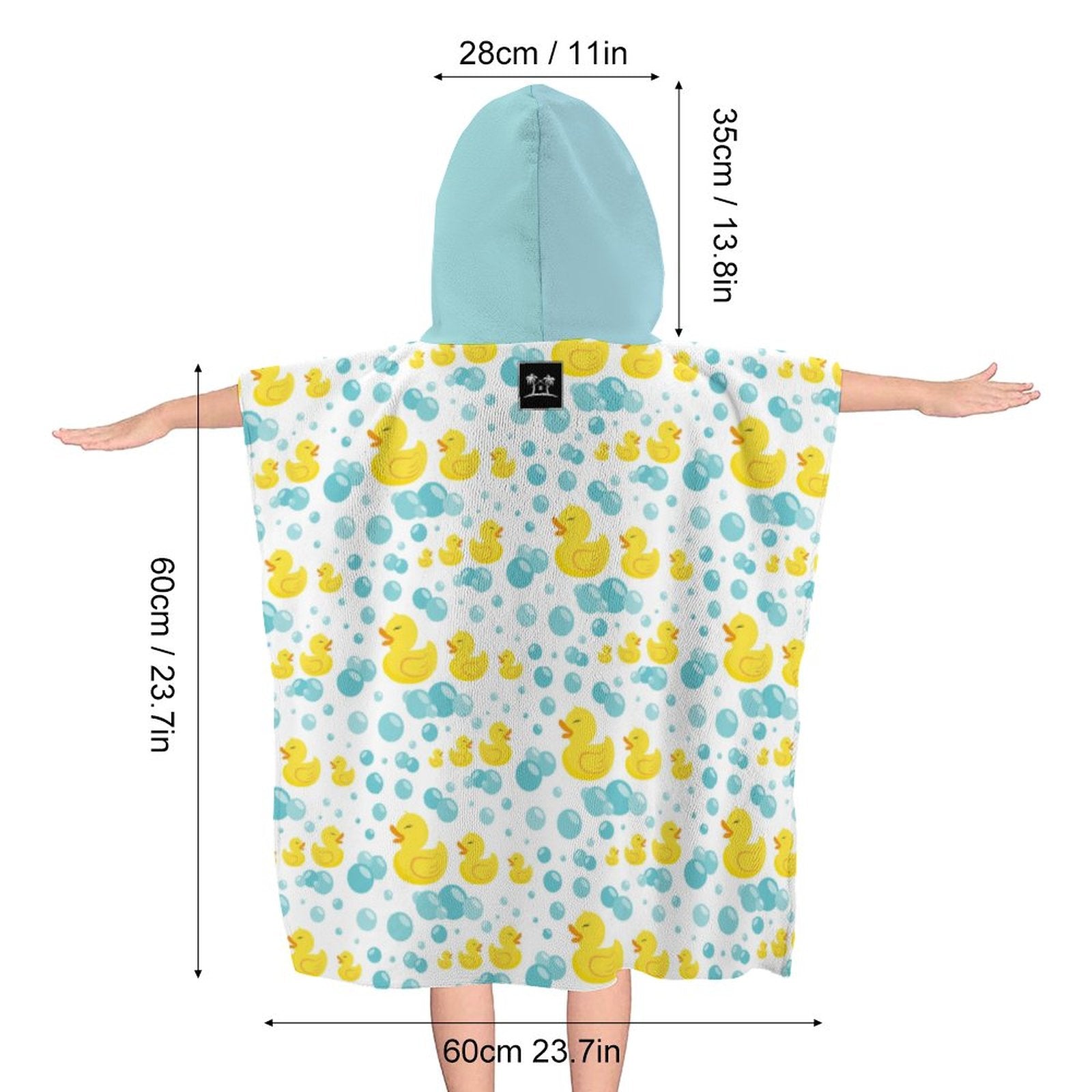 Kids Hooded Terry Cloth Towel - Bubble & Squeak