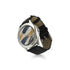 Women's Classic Leather Strap Watch -  Black & Gold