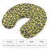 Travel Neck Pillow - Neon Leopard