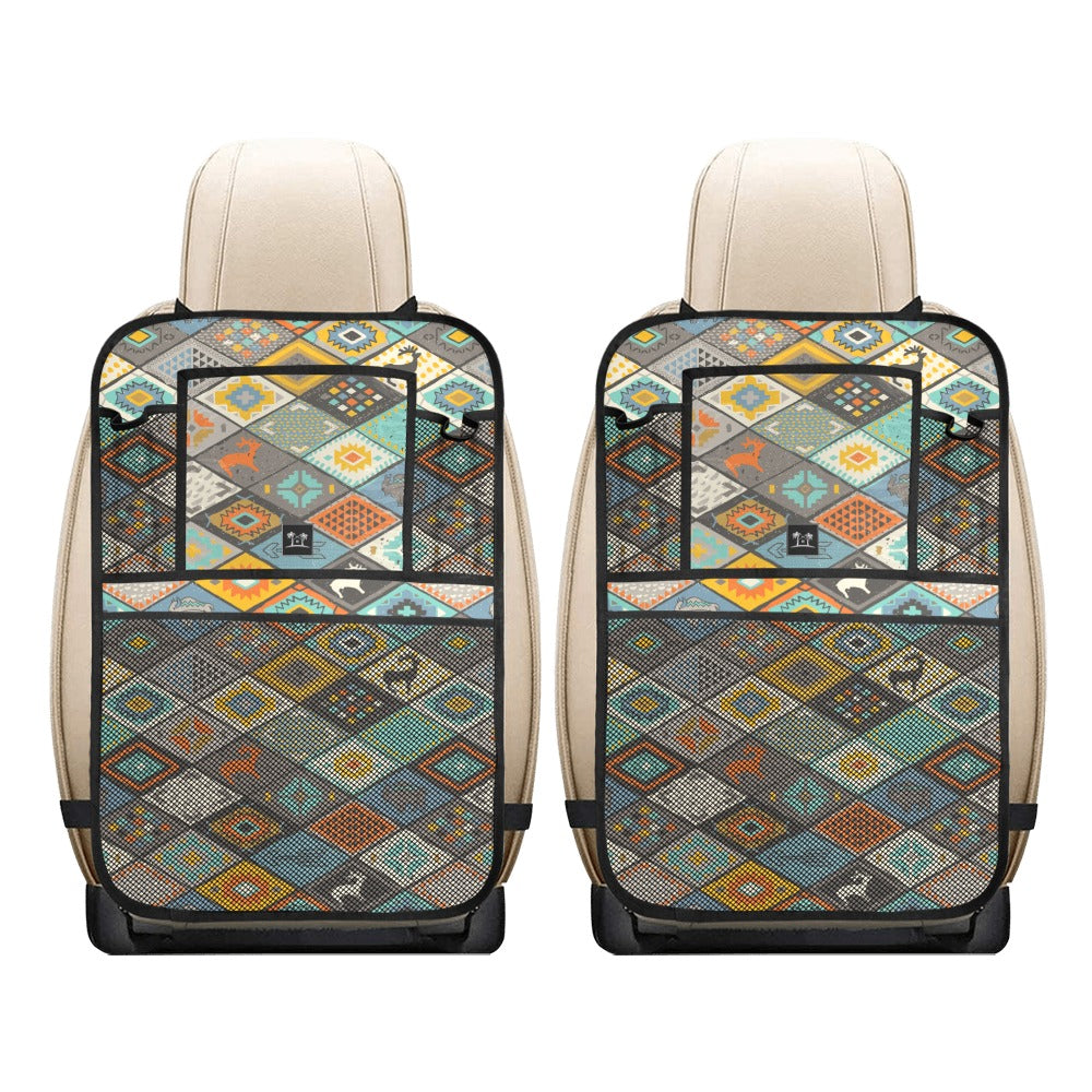 Car Seat Back Organizer (2-Pack) - Southwestern