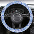 Steering Wheel Cover with Anti-Slip Insert - Fingerprints