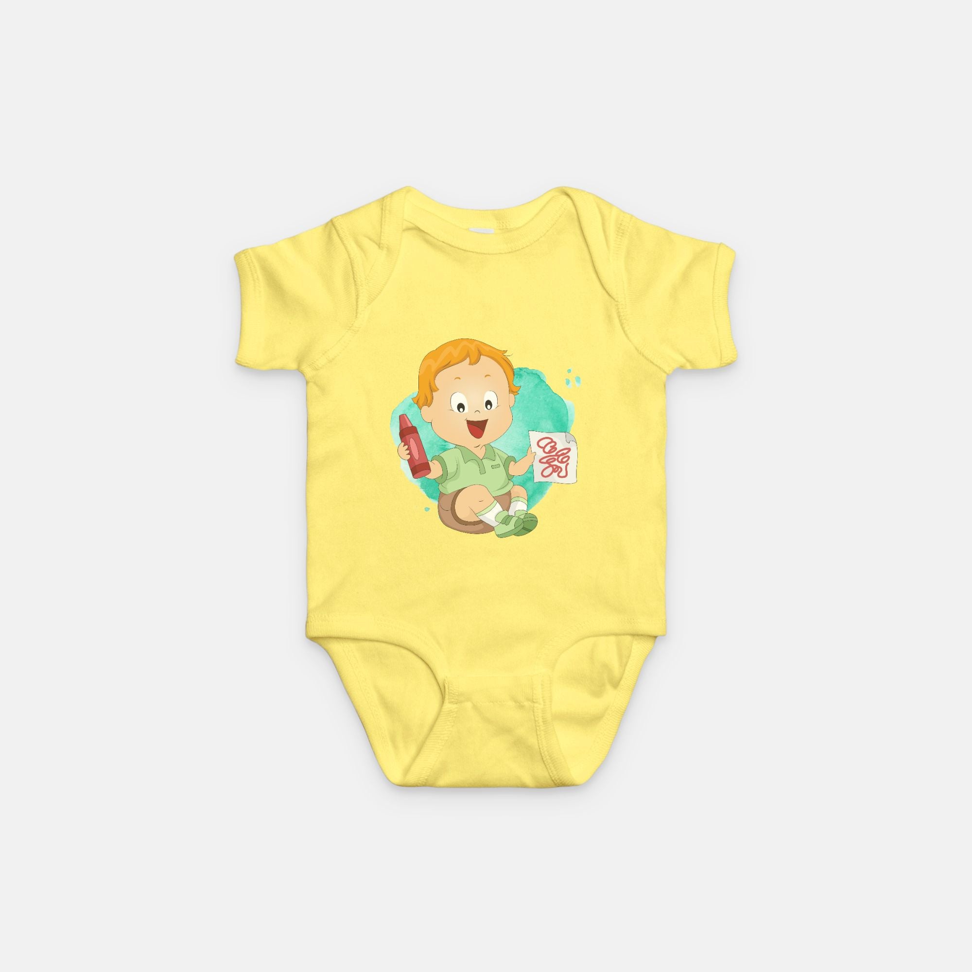 Baby Onesie - Crayon