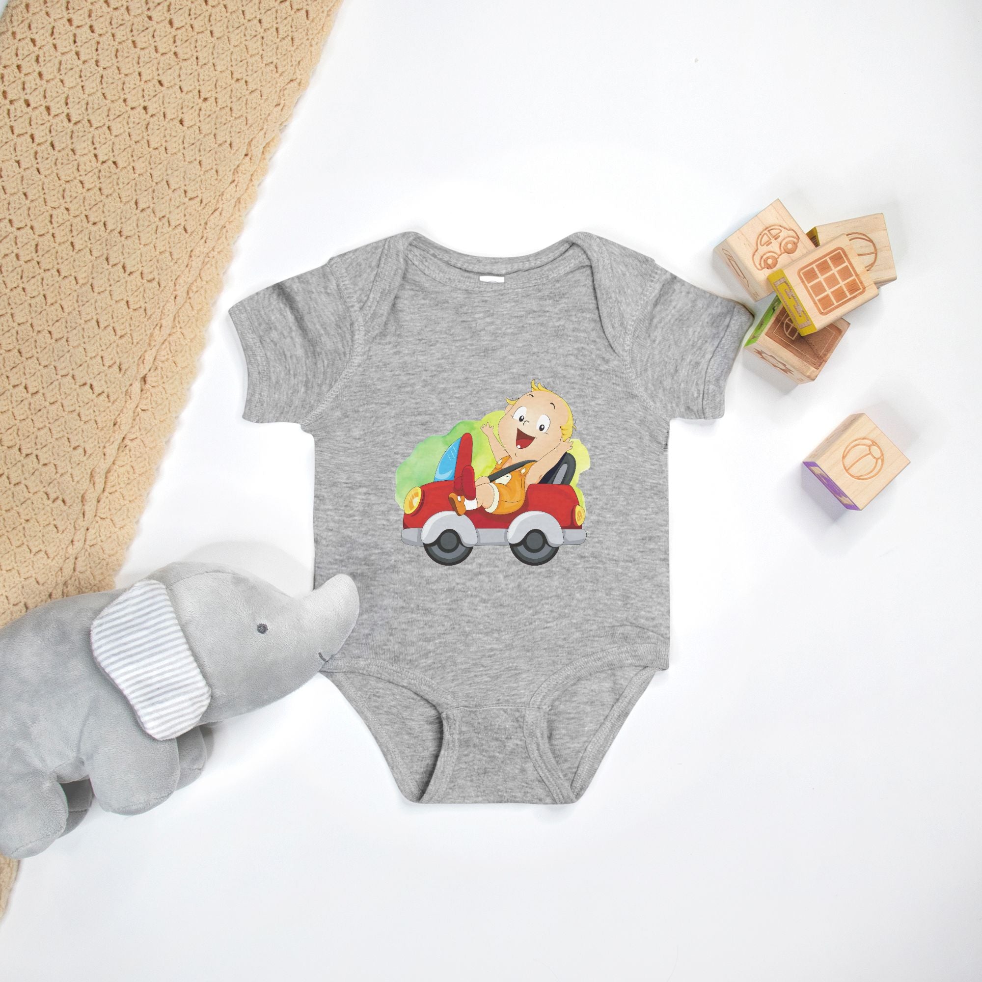 Baby Onesie - Vroom!