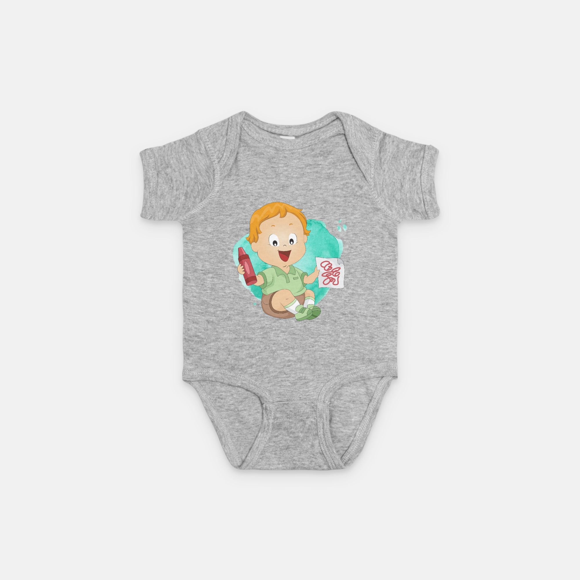 Baby Onesie - Crayon