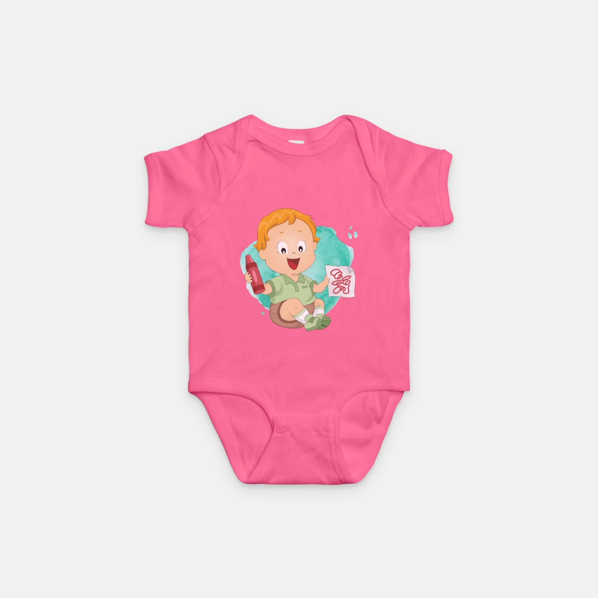 Baby Onesie - Crayon