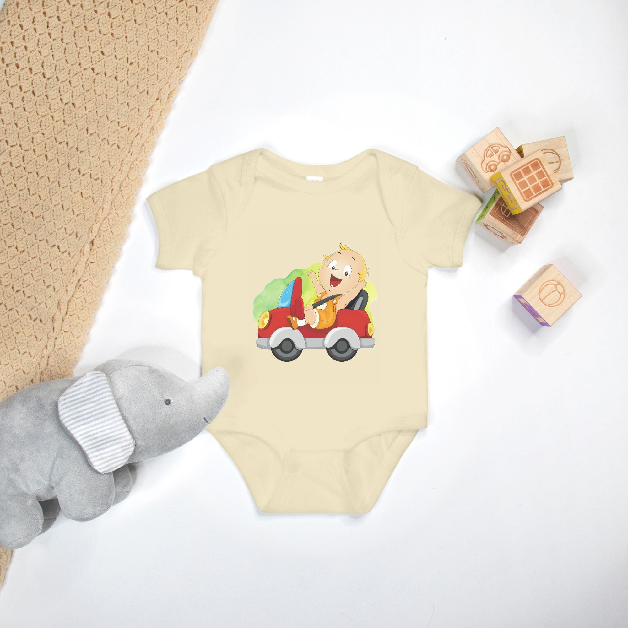 Baby Onesie - Vroom!