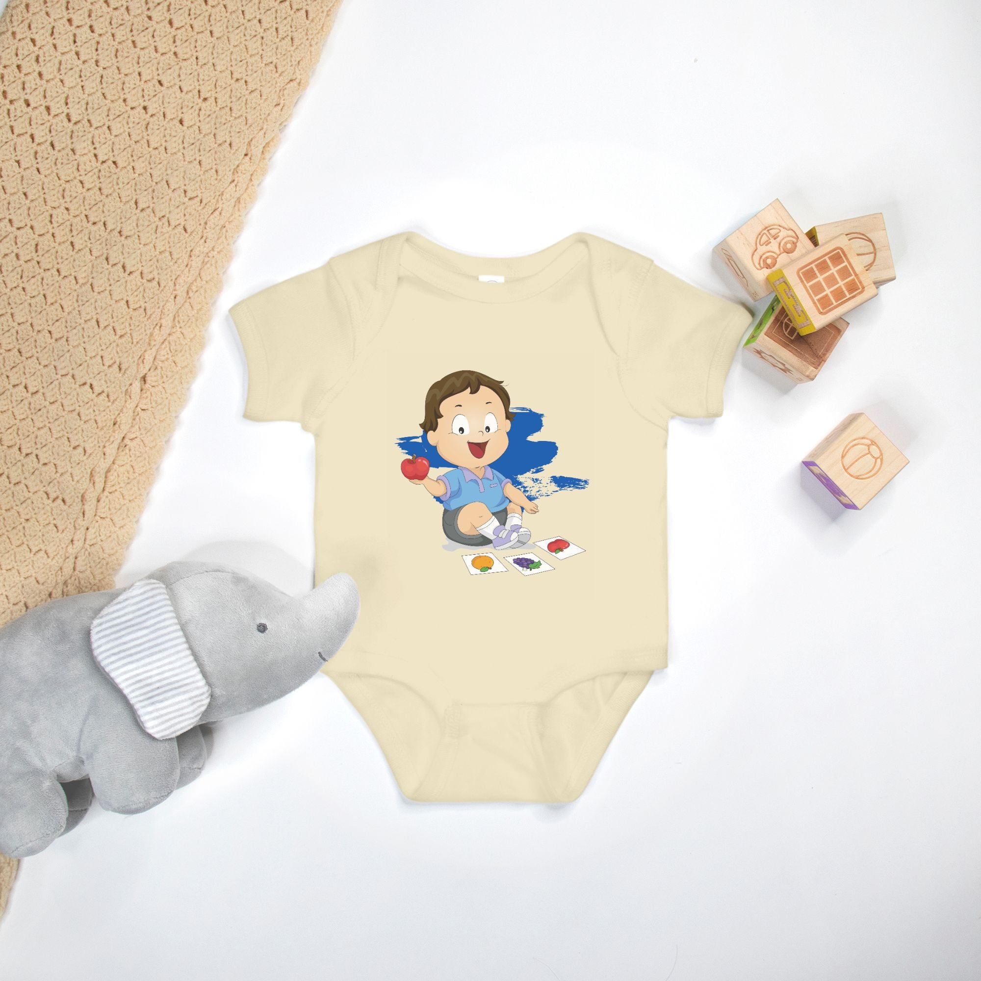 Baby Onesie - Apple