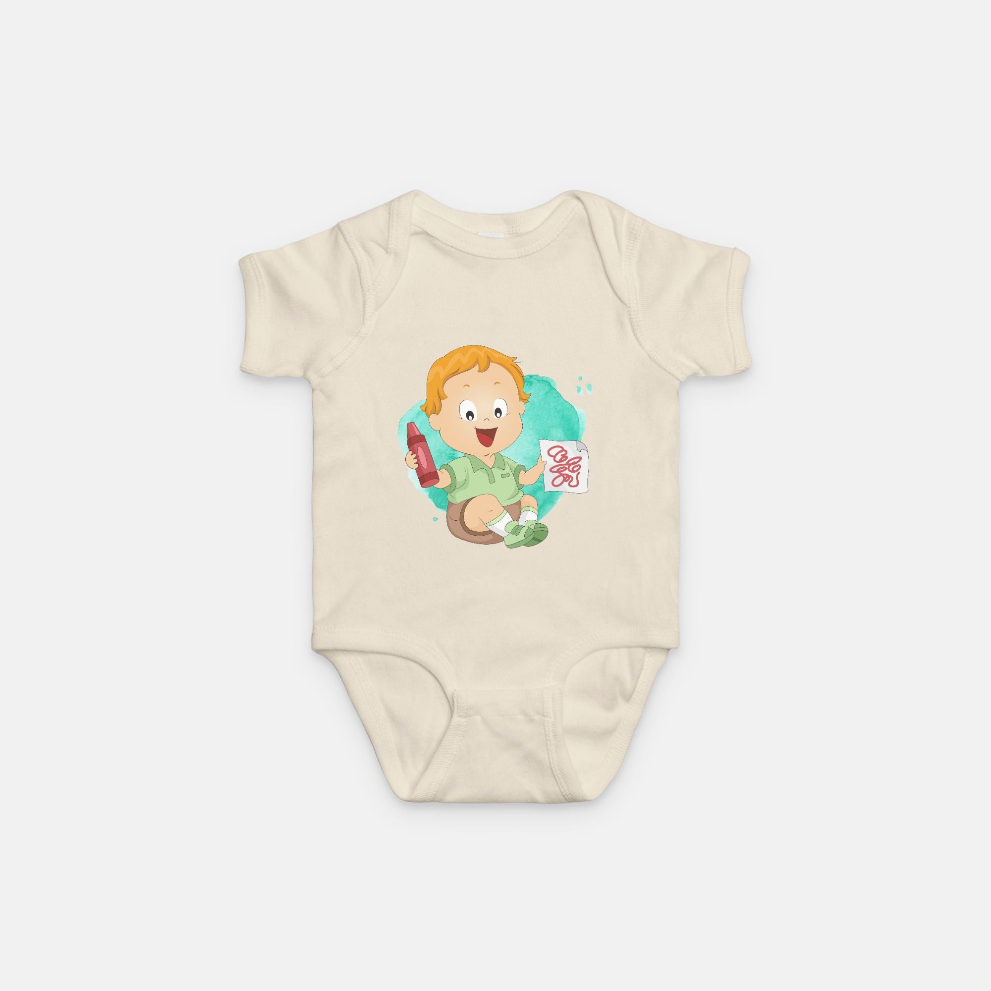 Baby Onesie - Crayon