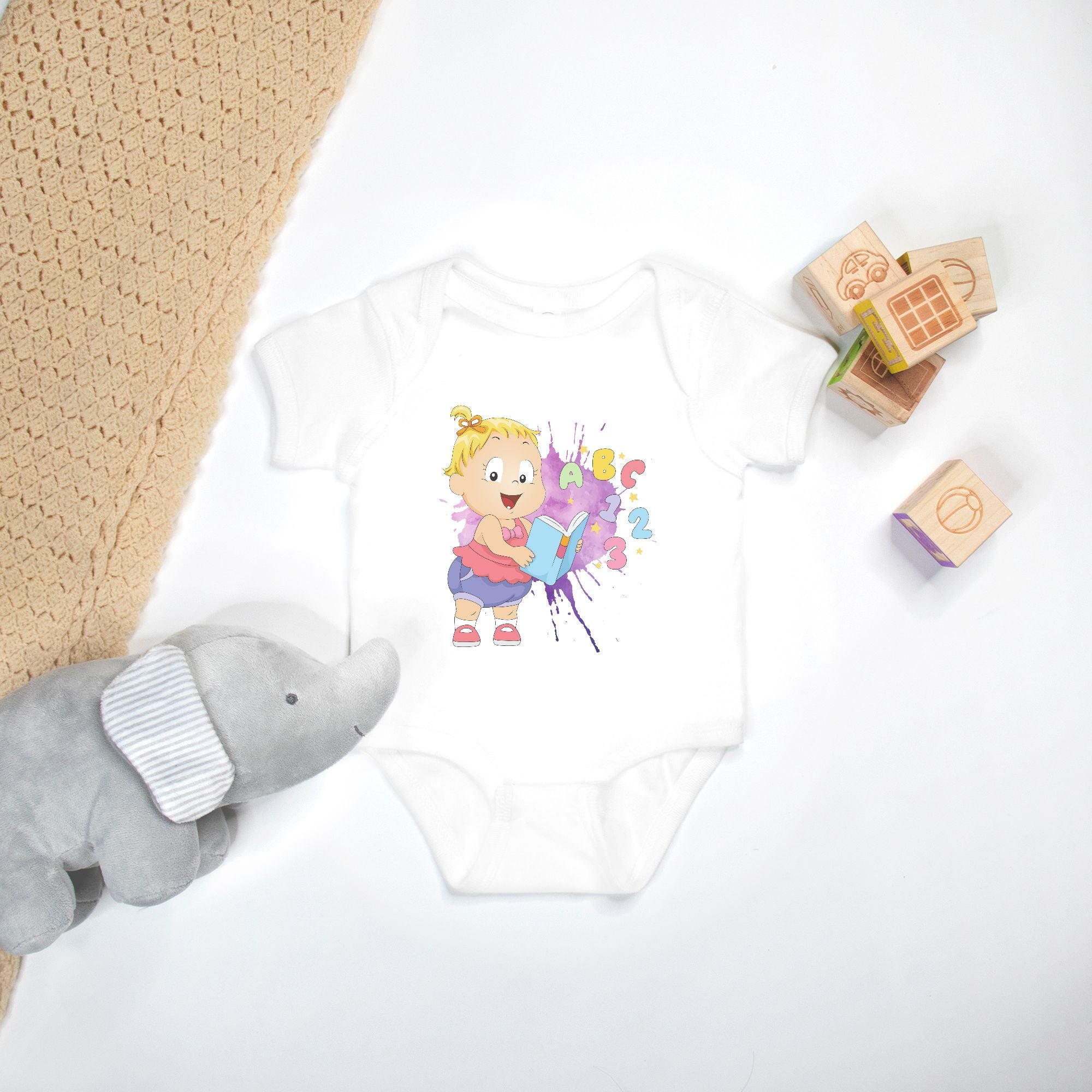 Baby Onesie - ABC123