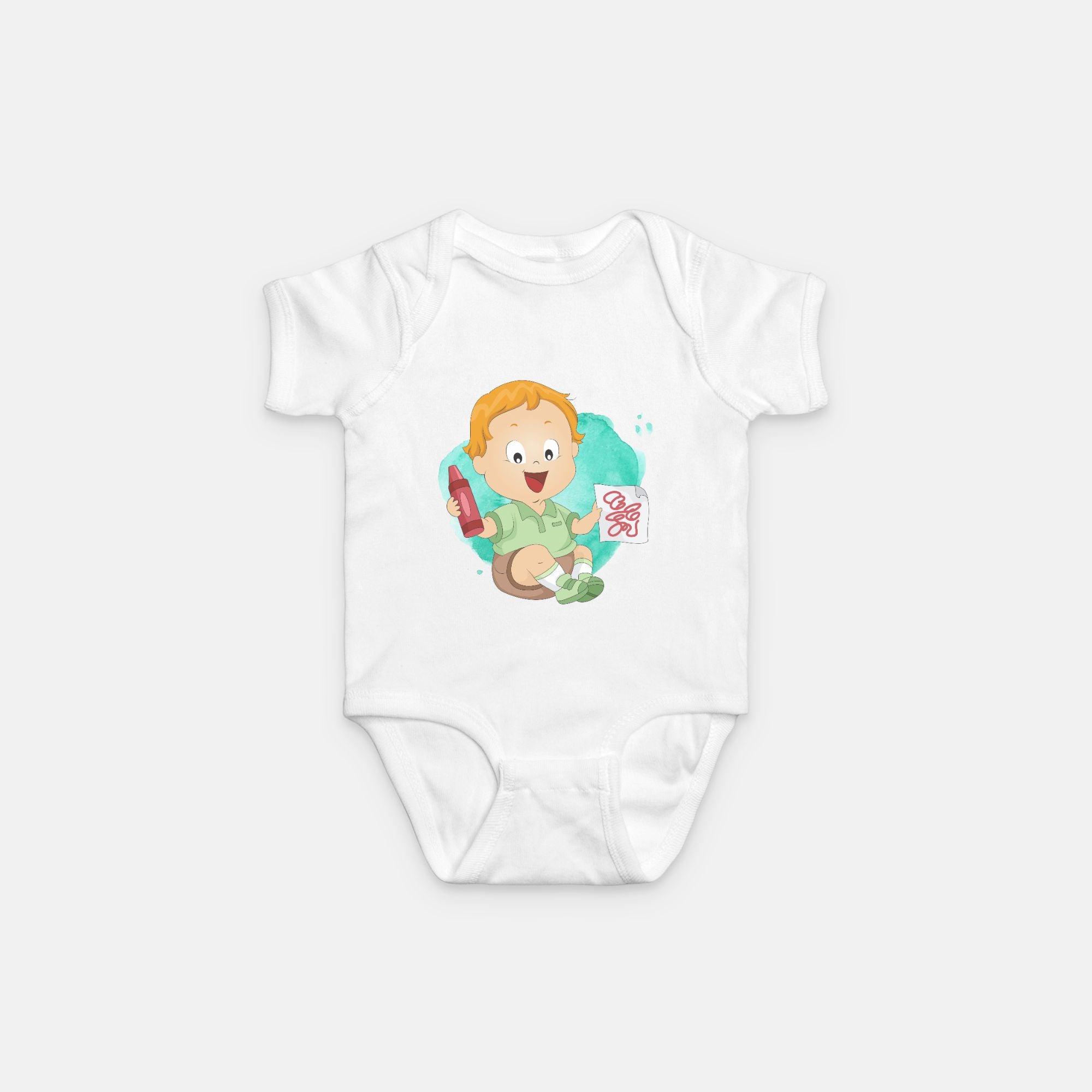 Baby Onesie - Crayon