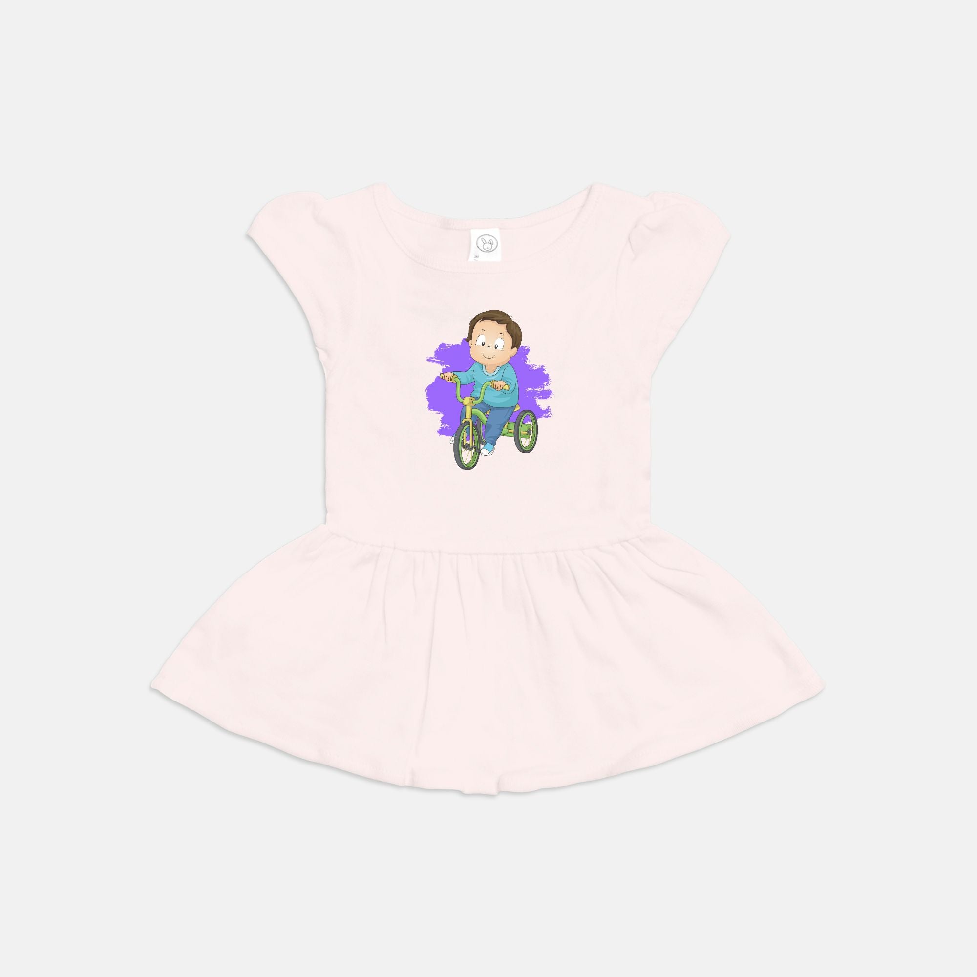 Baby Ribbed Dress - Trike