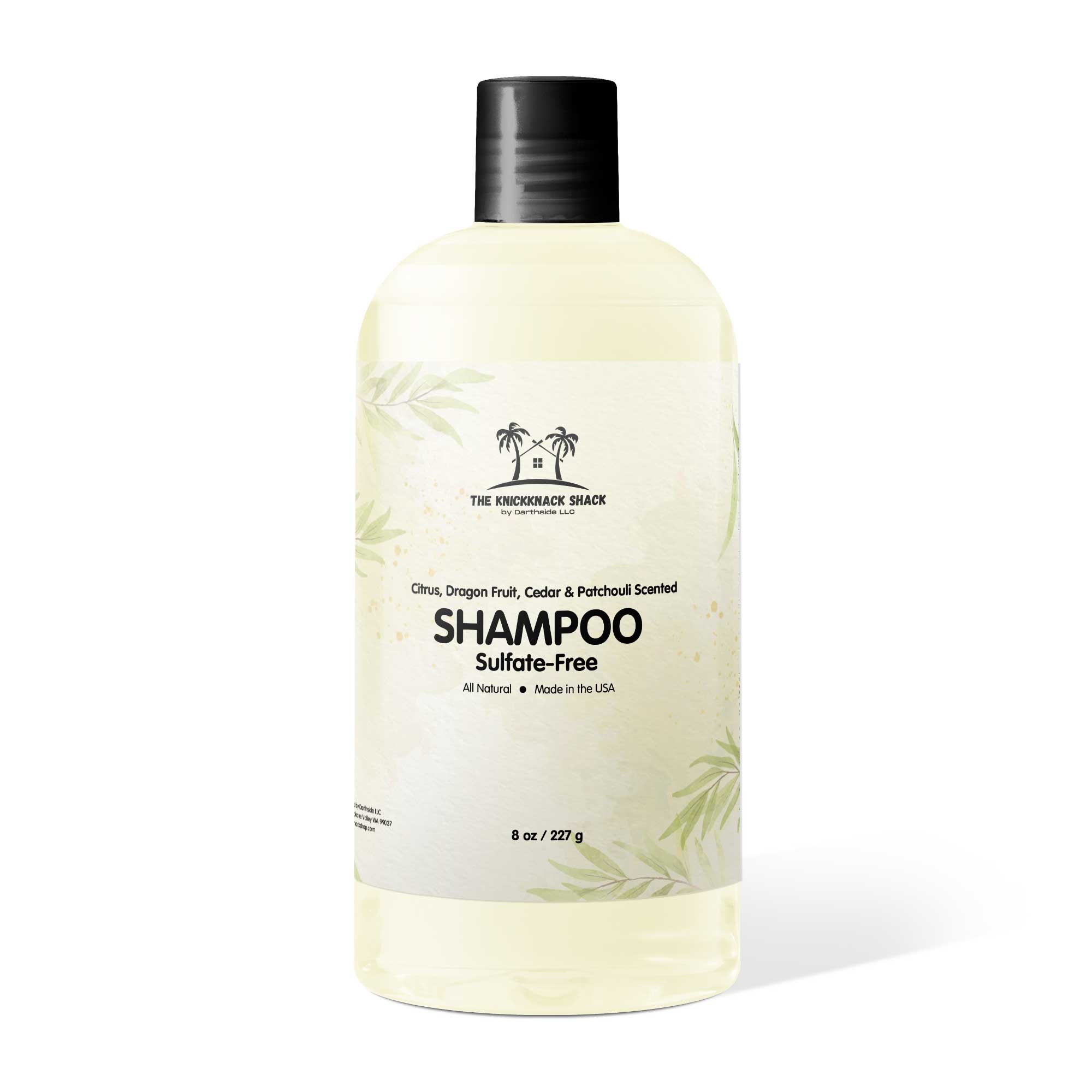 Citrus, Dragon Fruit, Cedar & Patchouli Scented Sulfate-Free Shampoo