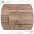 Hardwood Oval Cutting Board - Variant 06