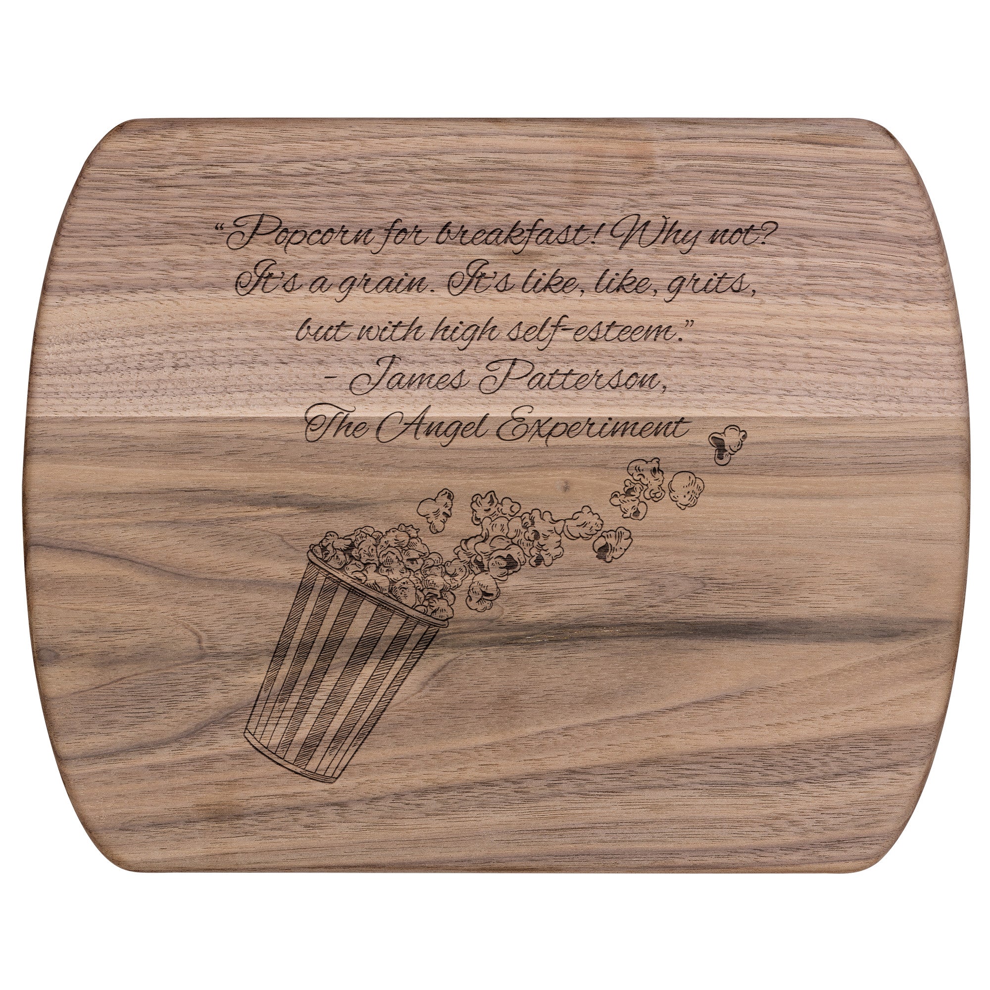 Hardwood Oval Cutting Board - Variant 08