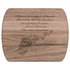 Hardwood Oval Cutting Board - Variant 08