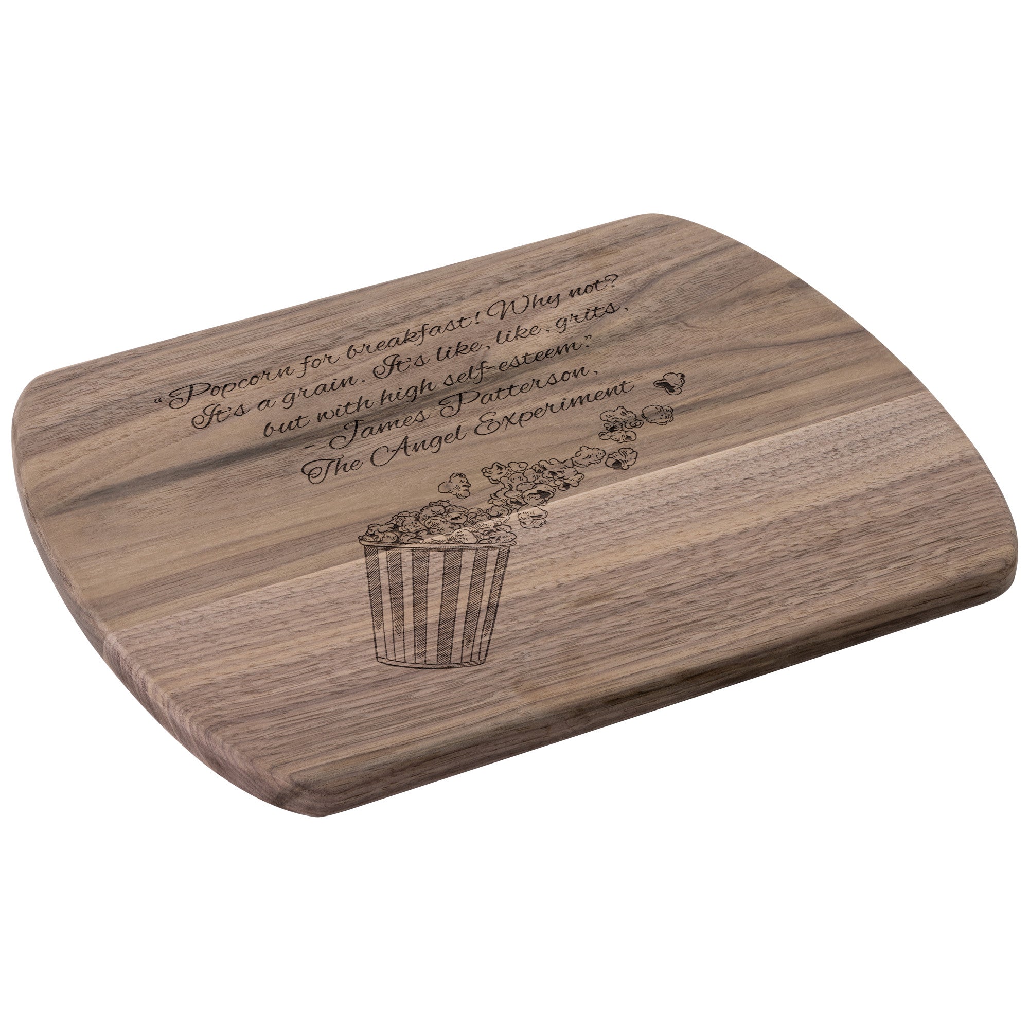 Hardwood Oval Cutting Board - Variant 08