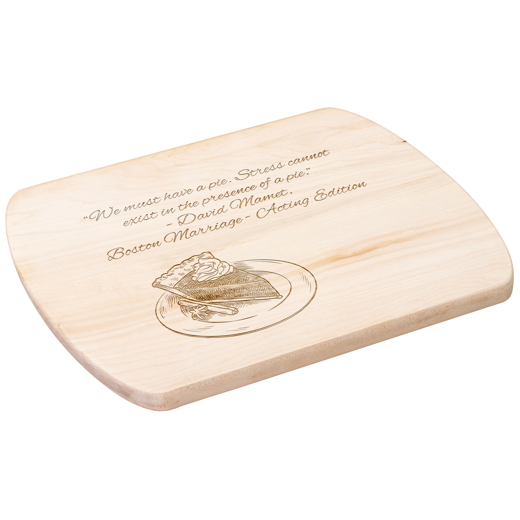 Hardwood Oval Cutting Board - Variant 11