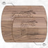 Hardwood Oval Cutting Board - Variant 15