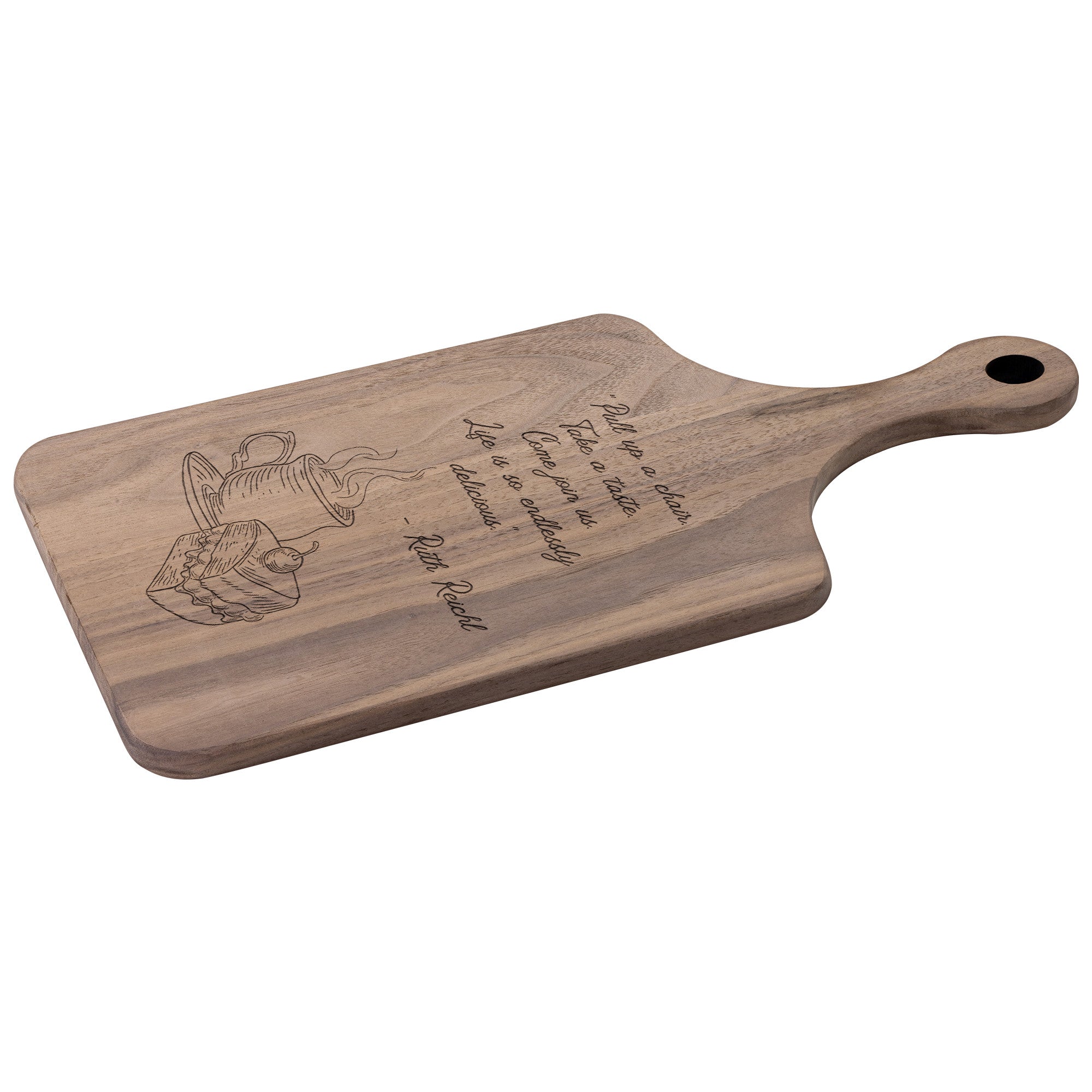 Hardwood Paddle Cutting Board - Variant 18